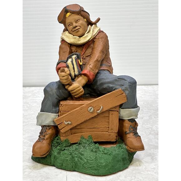 J Doty 1992 Limited Edition 'Pilot' 1105/7000 WW2 Aviator Boy Crate Plane - Picture 1 of 6